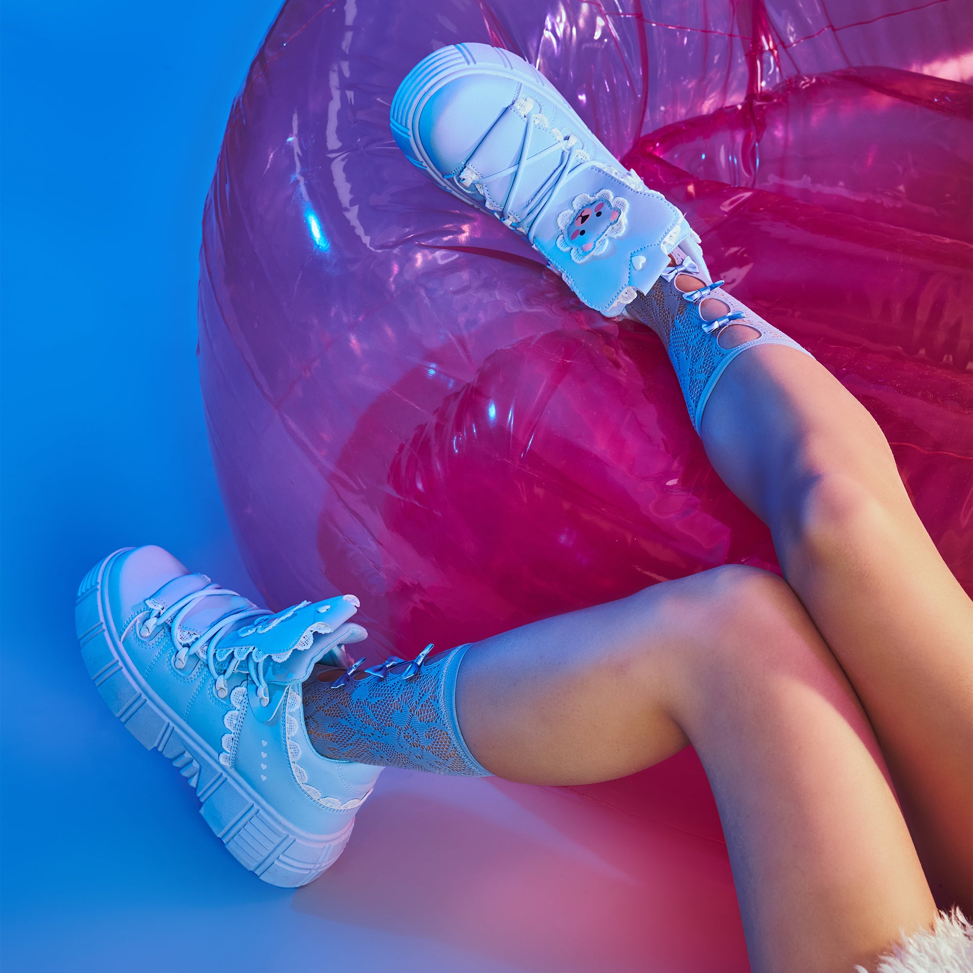 KOI_Fanciful_Freddo_Bear_Ruffle_Trainers_mod1