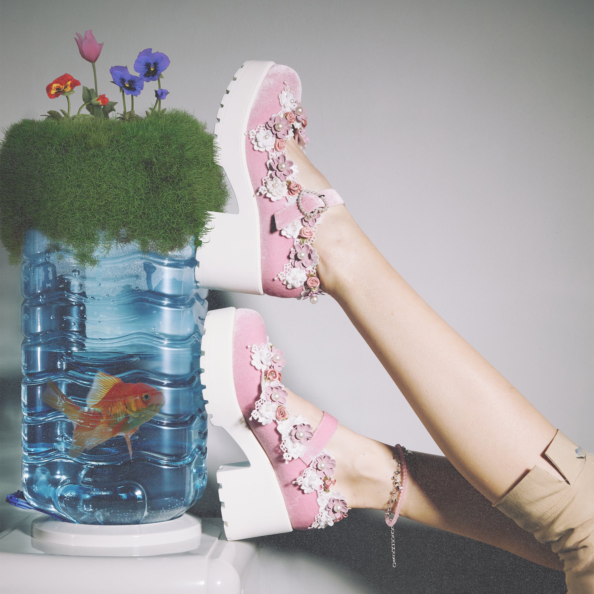 KOI_Tira Pink Mary Janes ‘Fairy Powder Edition’_MOD1