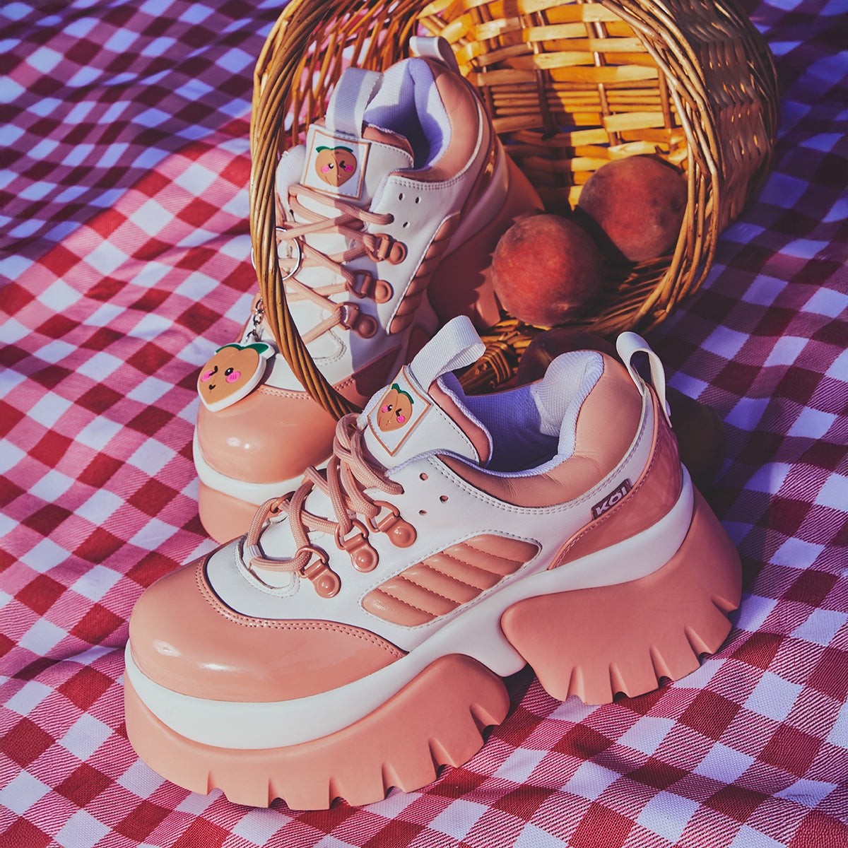 Peach_Iced_Tea_White_Orange_Chunky_Trainers1