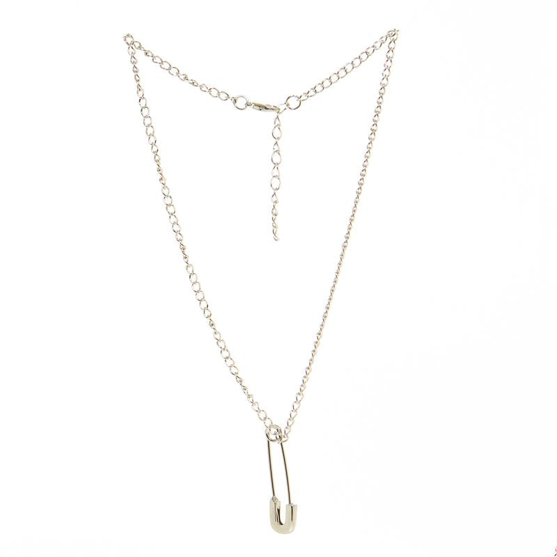 Safety Pin Necklace