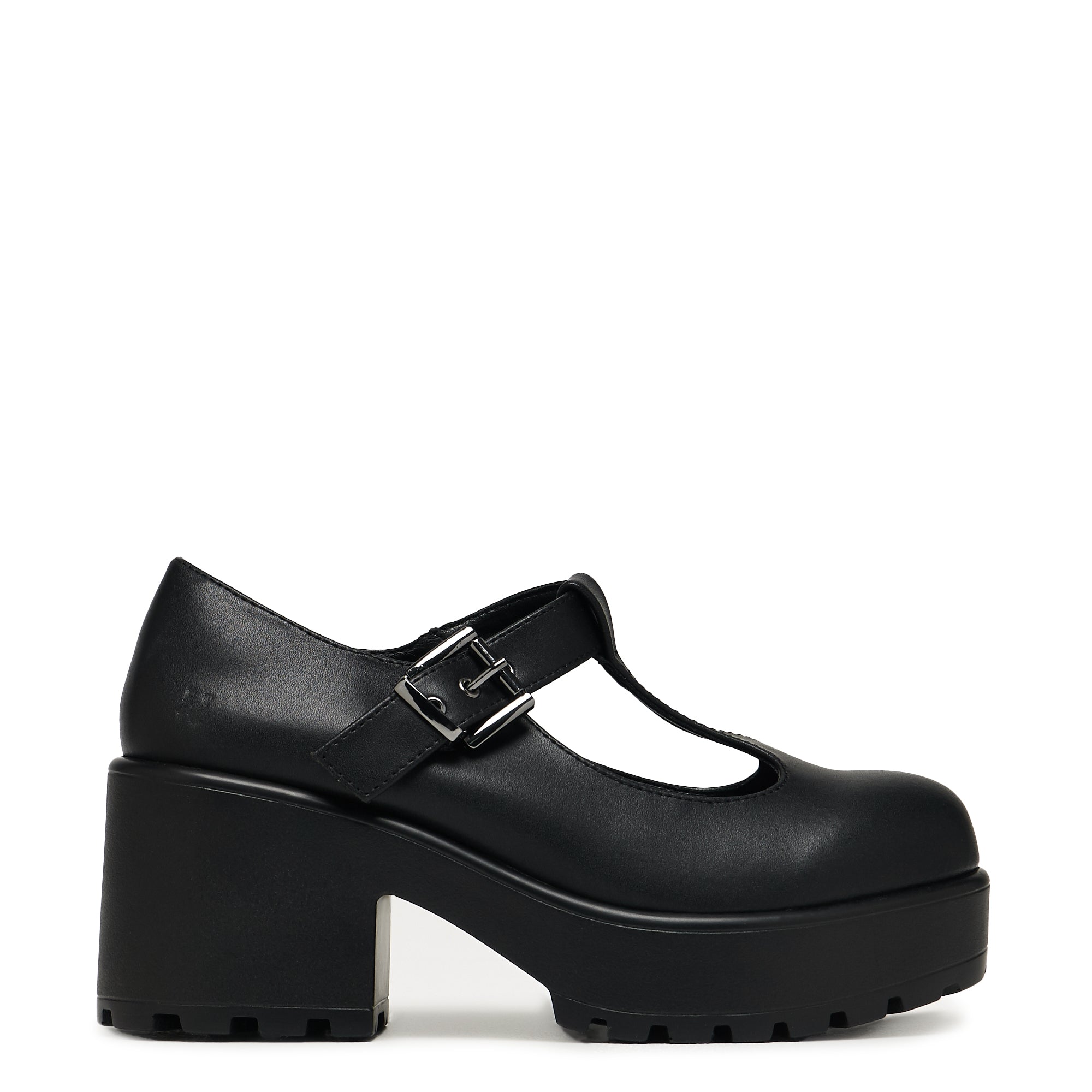 SAI Black Mary Jane Shoes 'Faux Leather Edition'