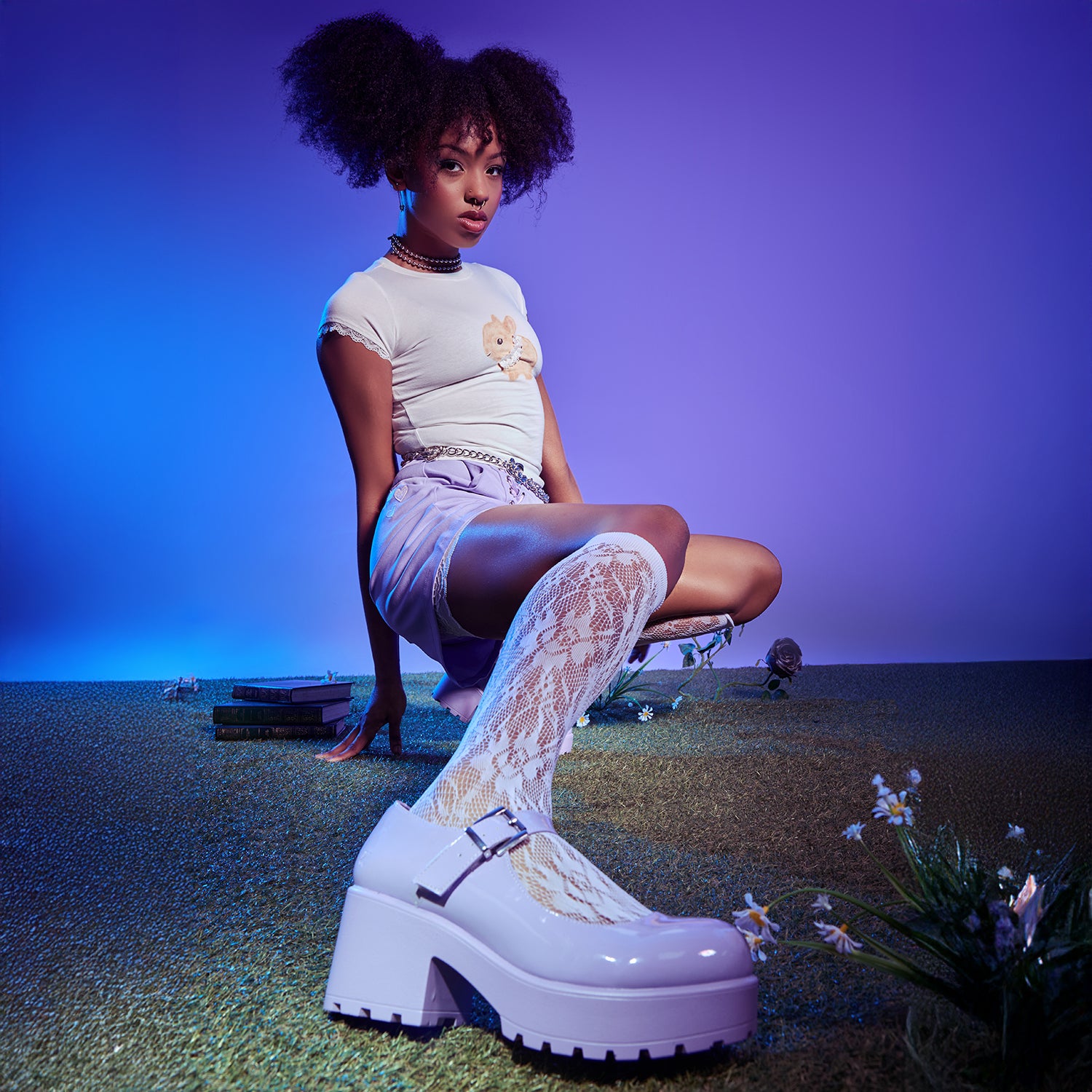 Tira Mary Jane Shoes ' Lilac Nectar Edition'1