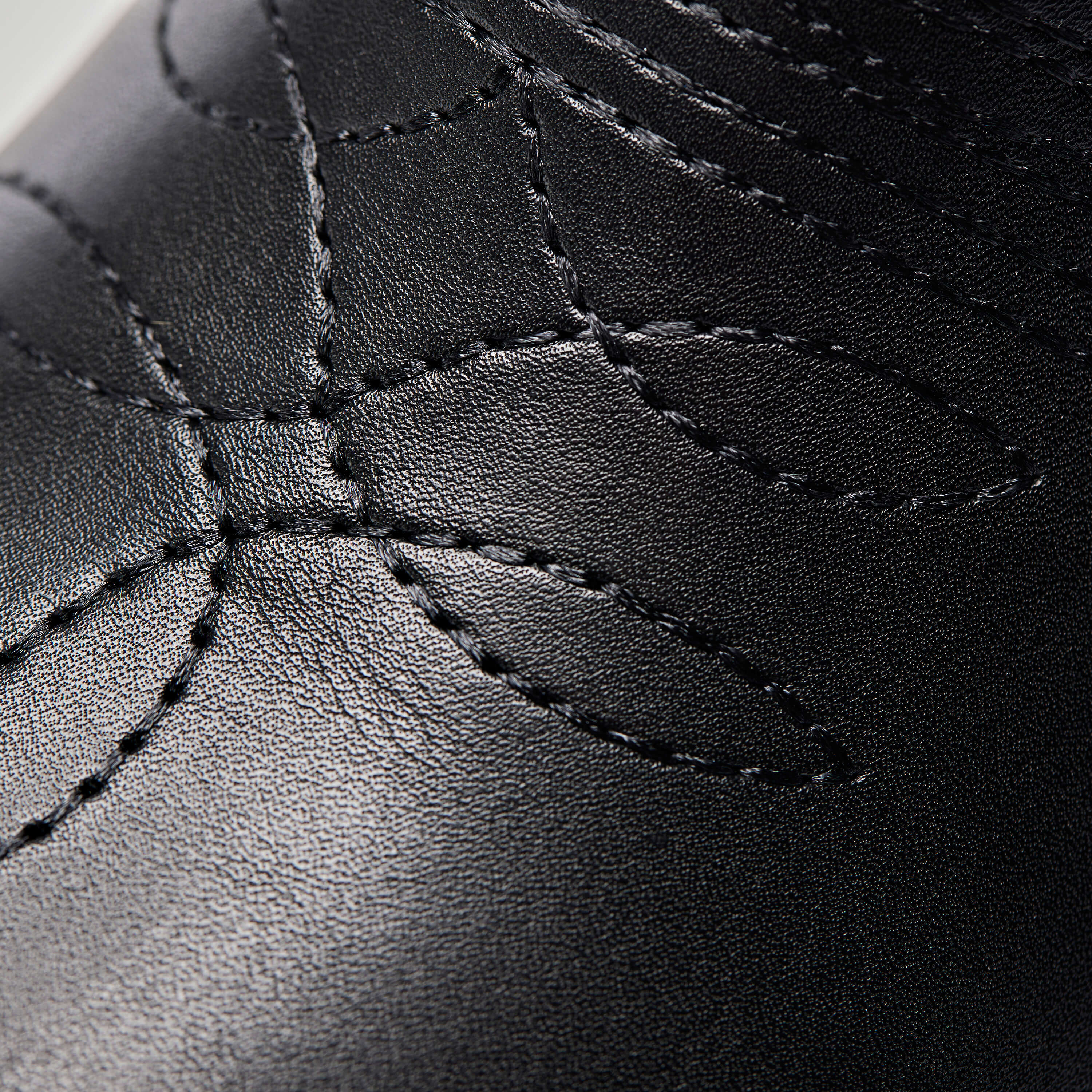 WINTU Long Chunky Western Boots - Long Boots - KOI Footwear - Black - Stitch Detail